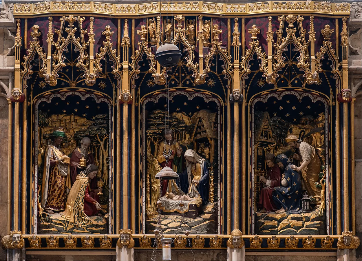 The Nativity Wall Panel, York Minster