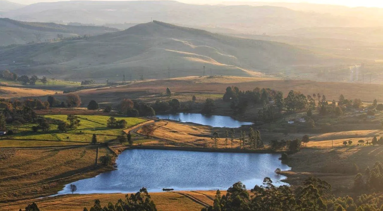 Twin lakes