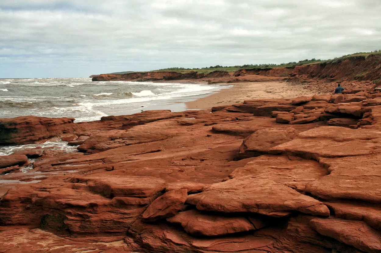 Red Rocks and Beach