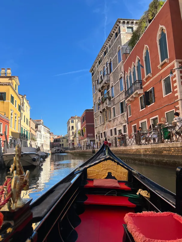 Floating through history.