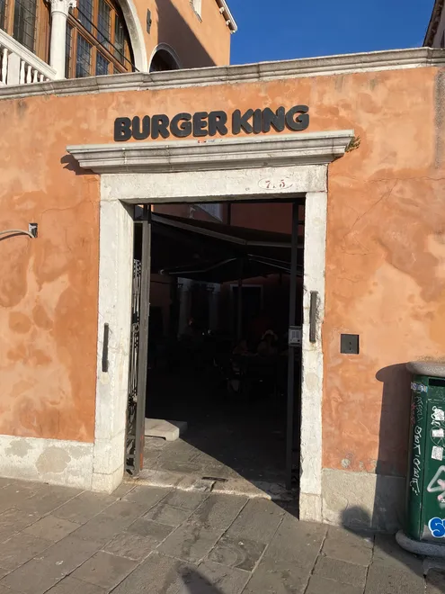 The most beautiful Burger King in the world? Venice says yes.