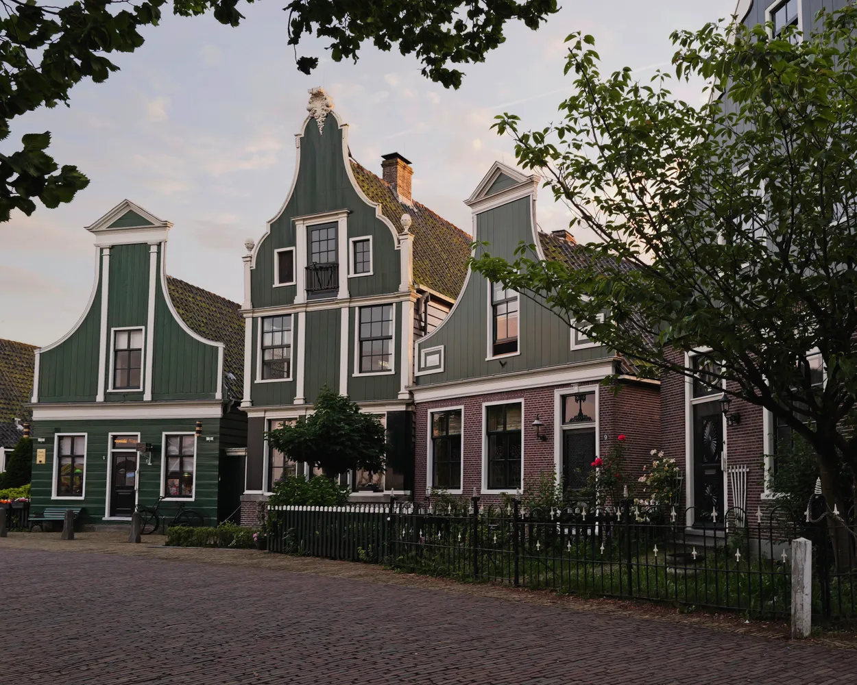 Houses and shops on the Zaanse Schans