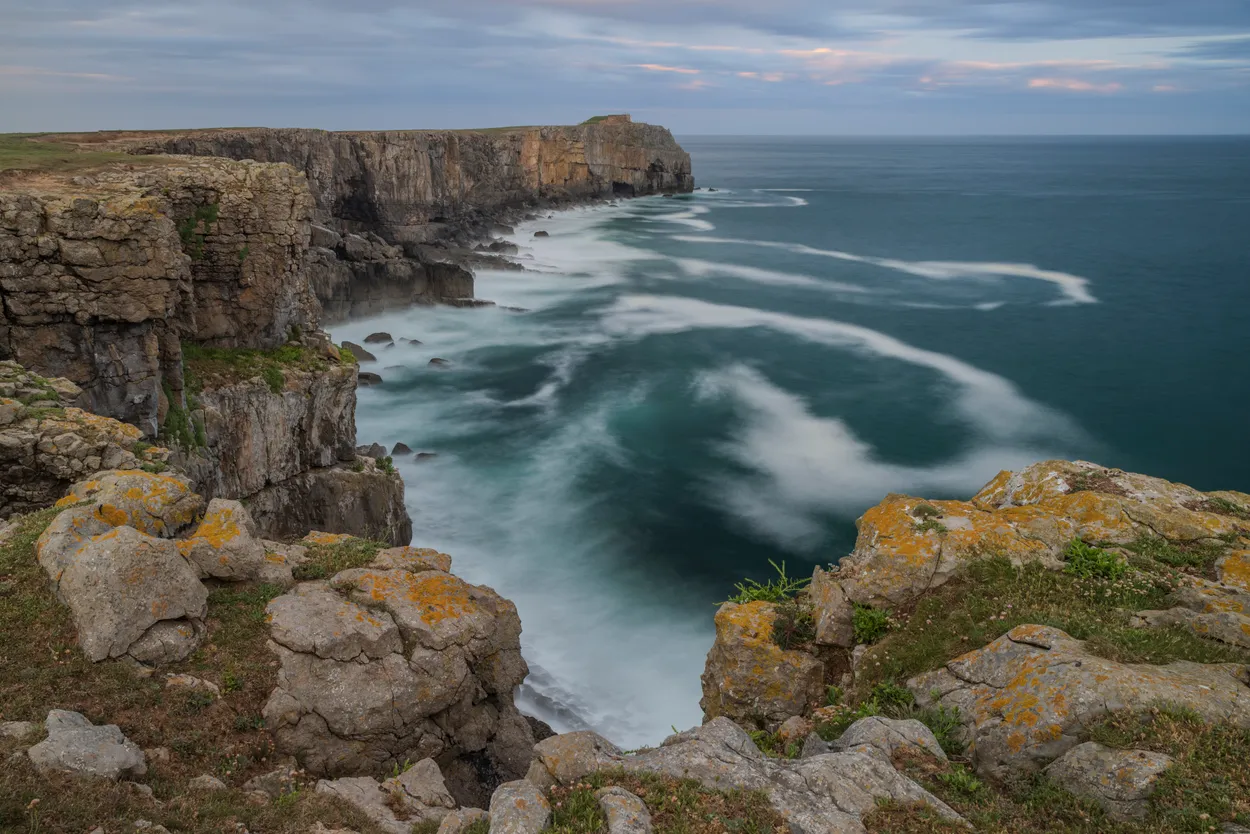St Govans Head, in Pembrokeshire, Wales