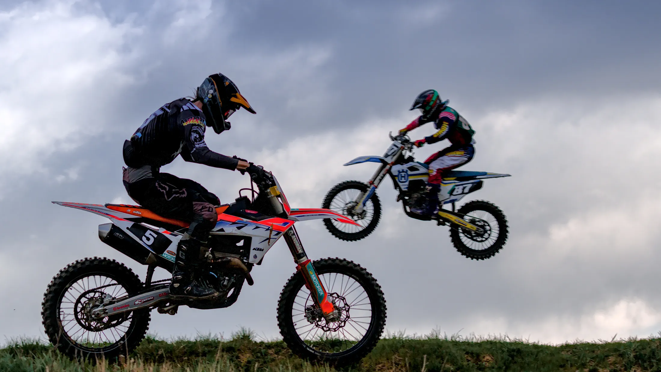 Intense competition on the ground and in the air