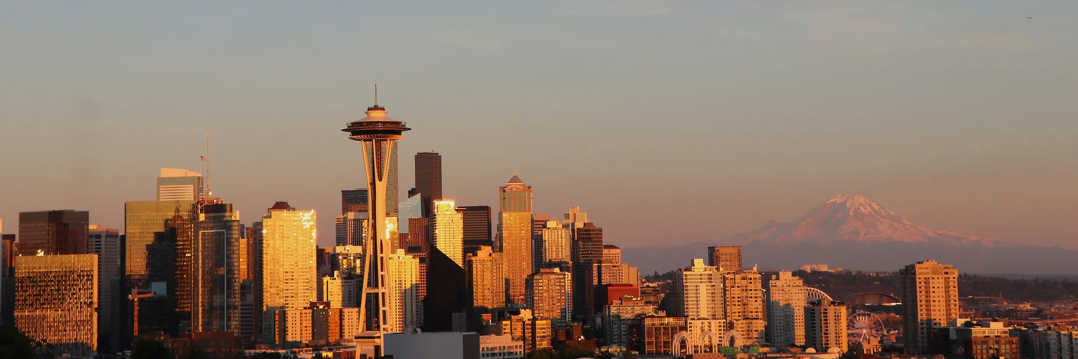 Seattle Skyline at Sunset
