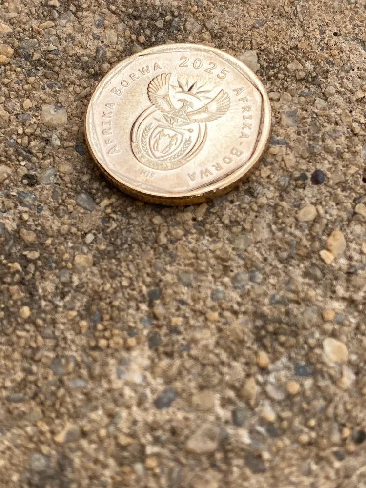Minted coin