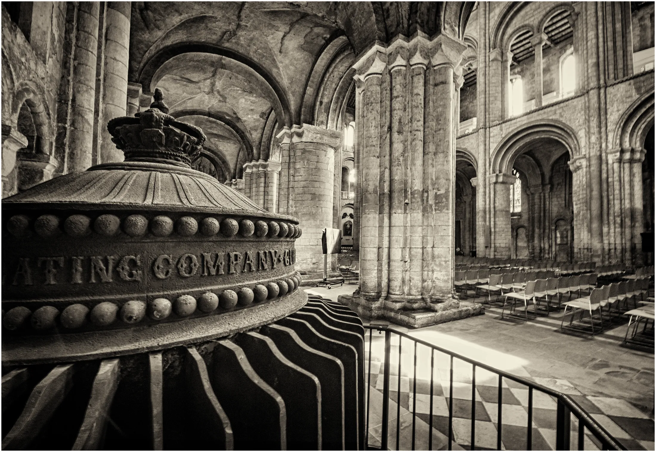 Victorian heating in Ely Cathedral