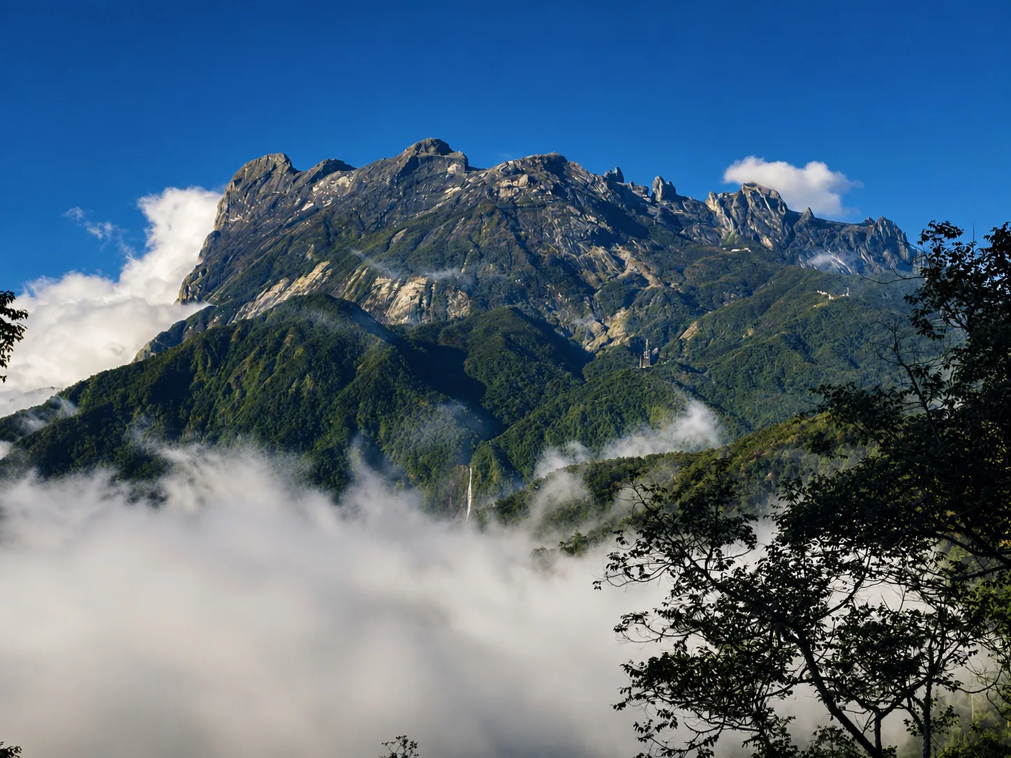 Majesty of Mount Kinabalu at Sabah, Malaysia