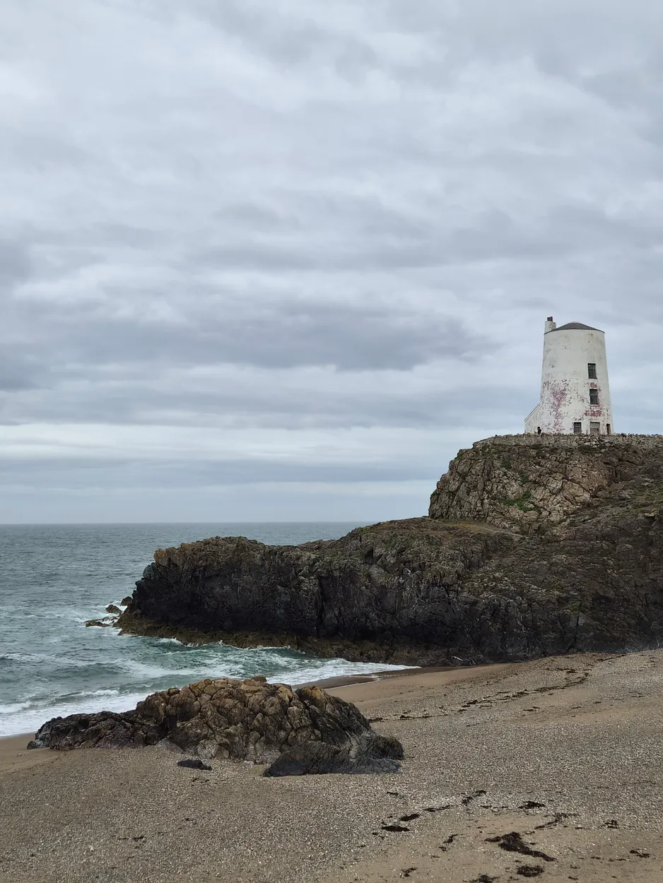 Llanddwyn Lighthouse.