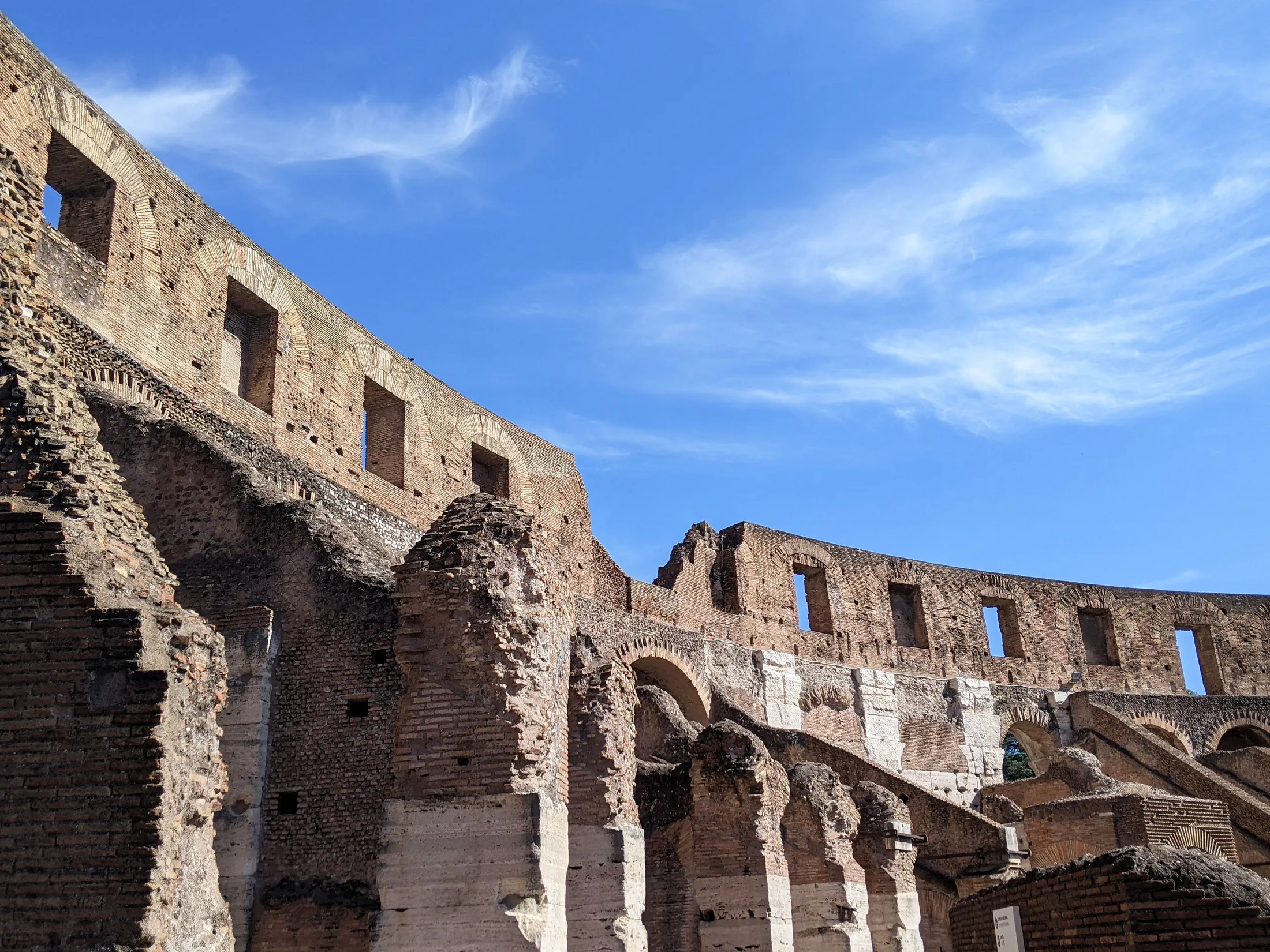 Inside the Colosseum