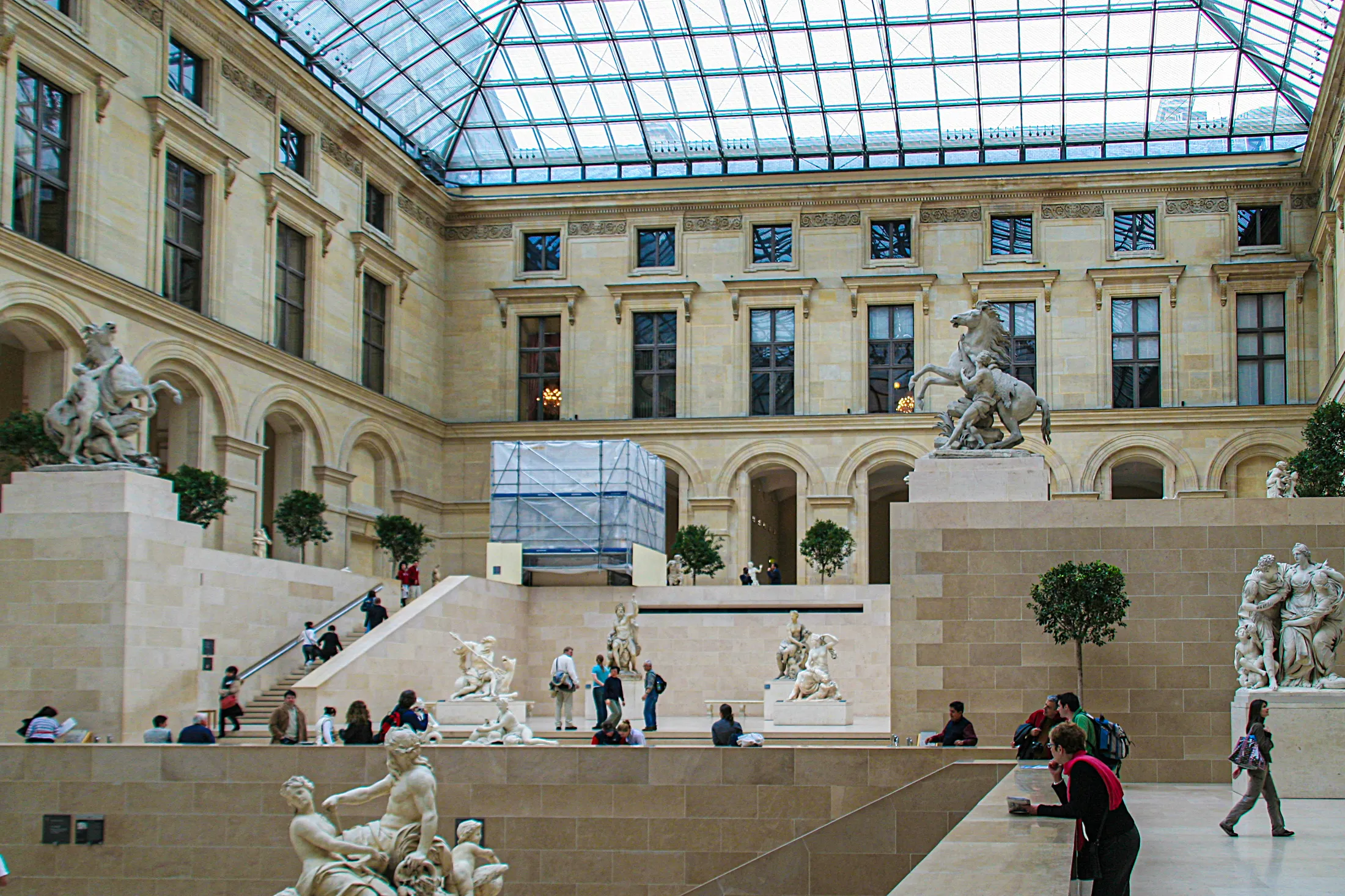 Inside the Musee D'orsay, Paris