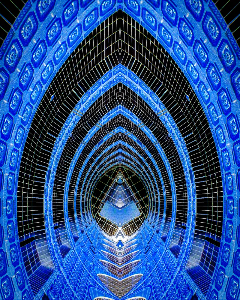 Inverted and Reflected d'Orsay Ceiling