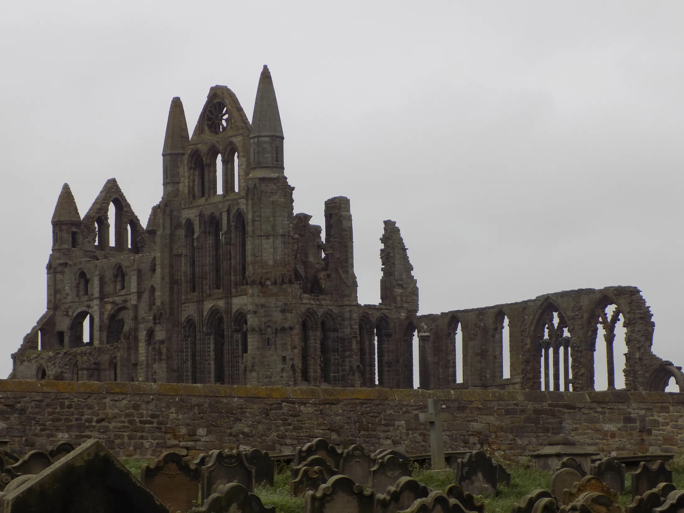 The ruins of Whitby