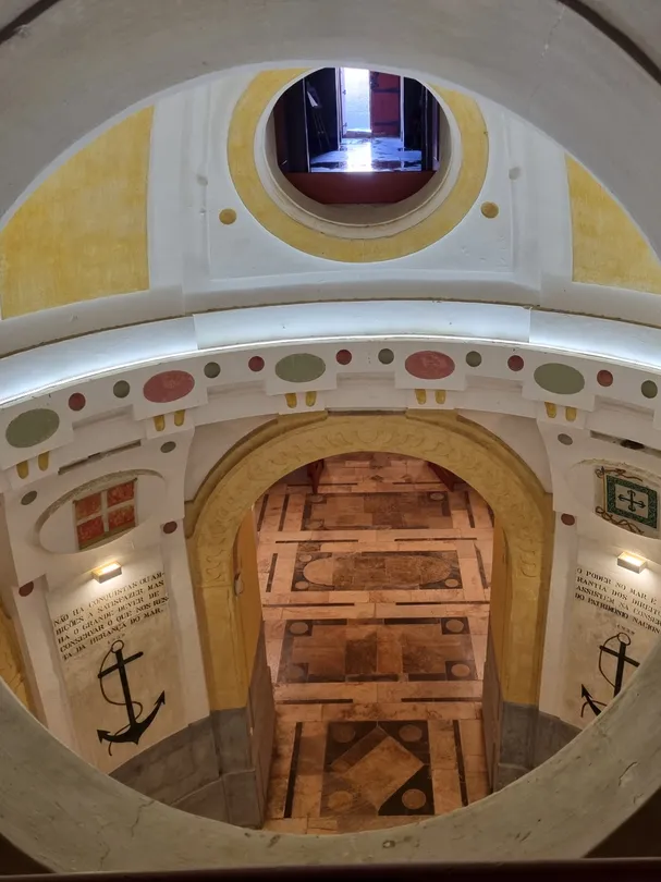 Inside the fort
