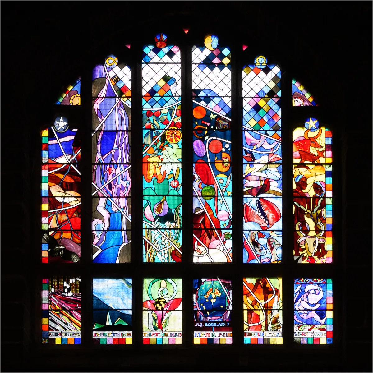 Modern Stained Glass, Chester Cathedral