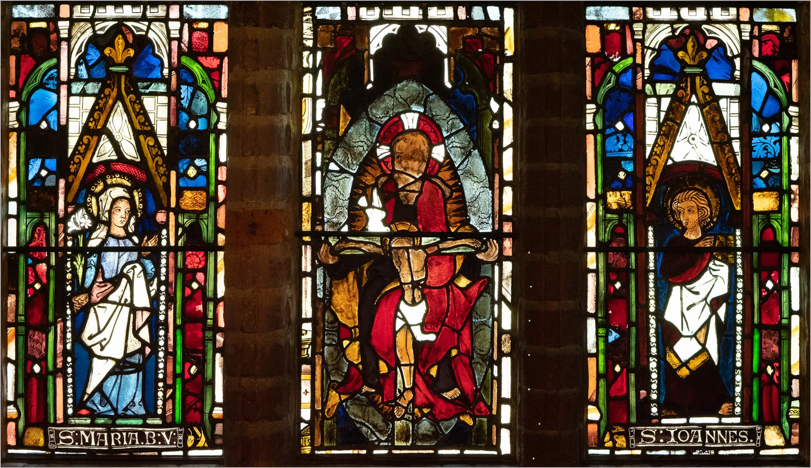 Stained Glass at Hever Castle