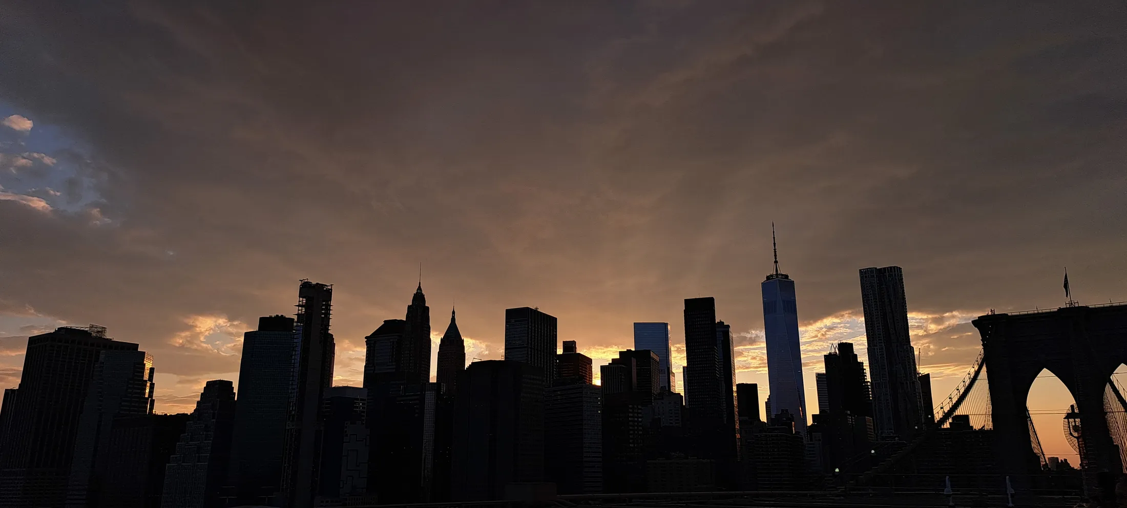 New York sunset
