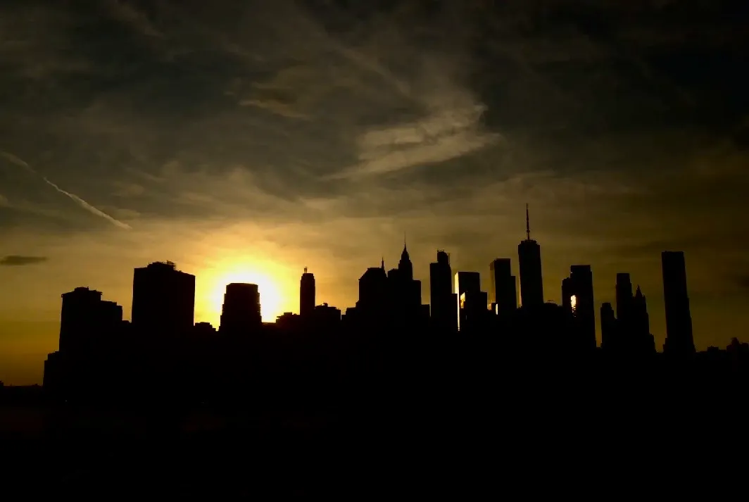 NYC sunset