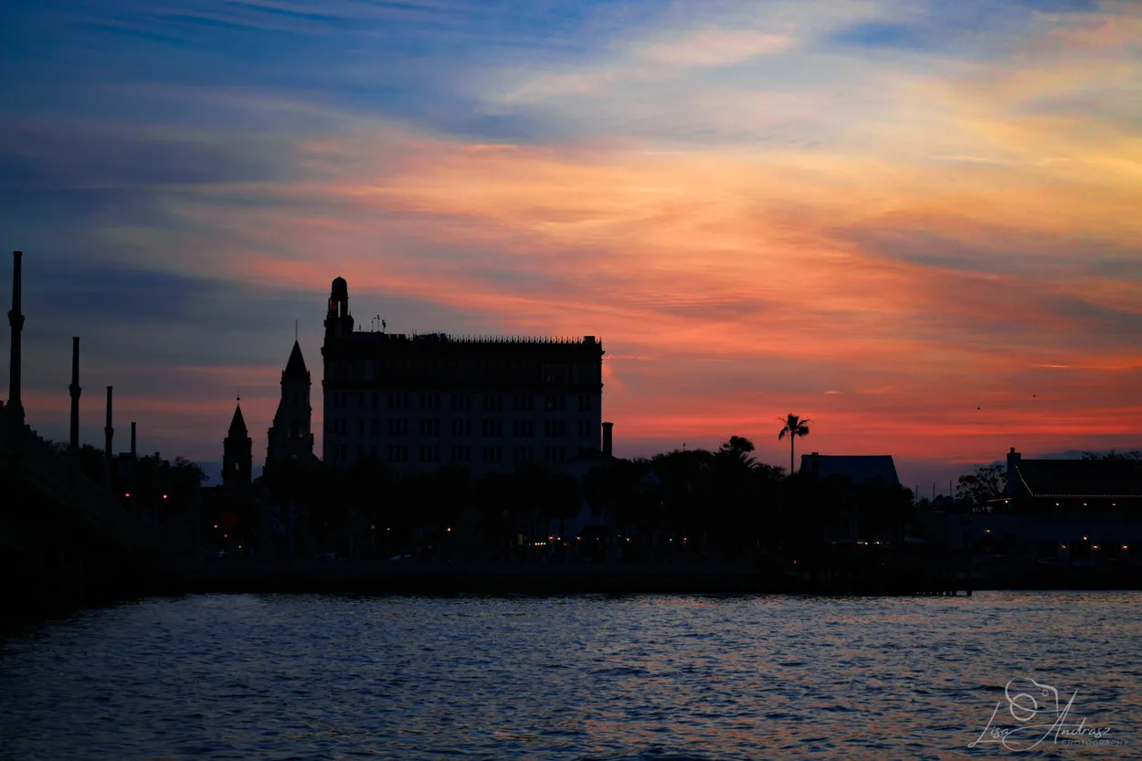 Sunset over St. Augustine