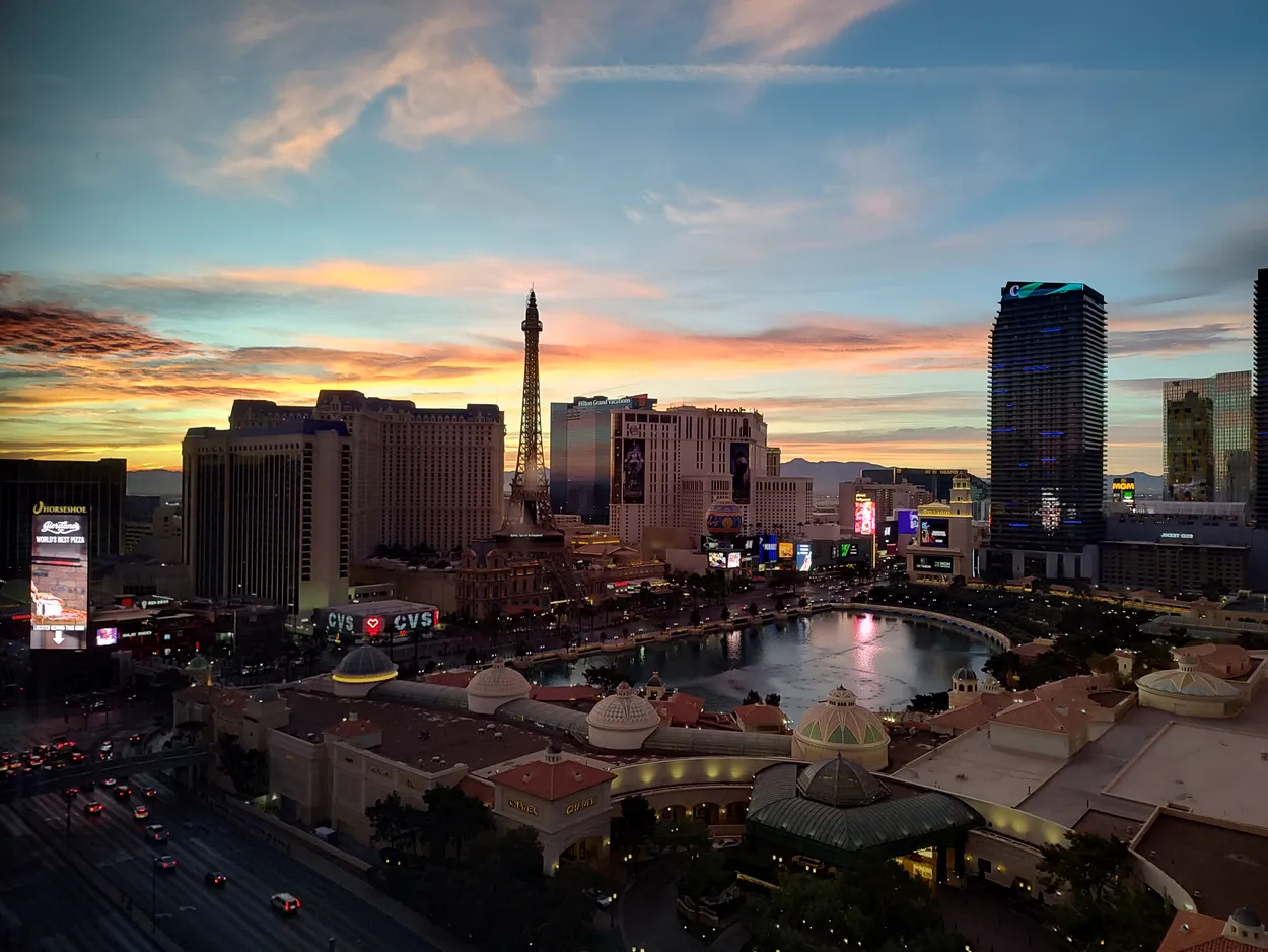 City sunrise