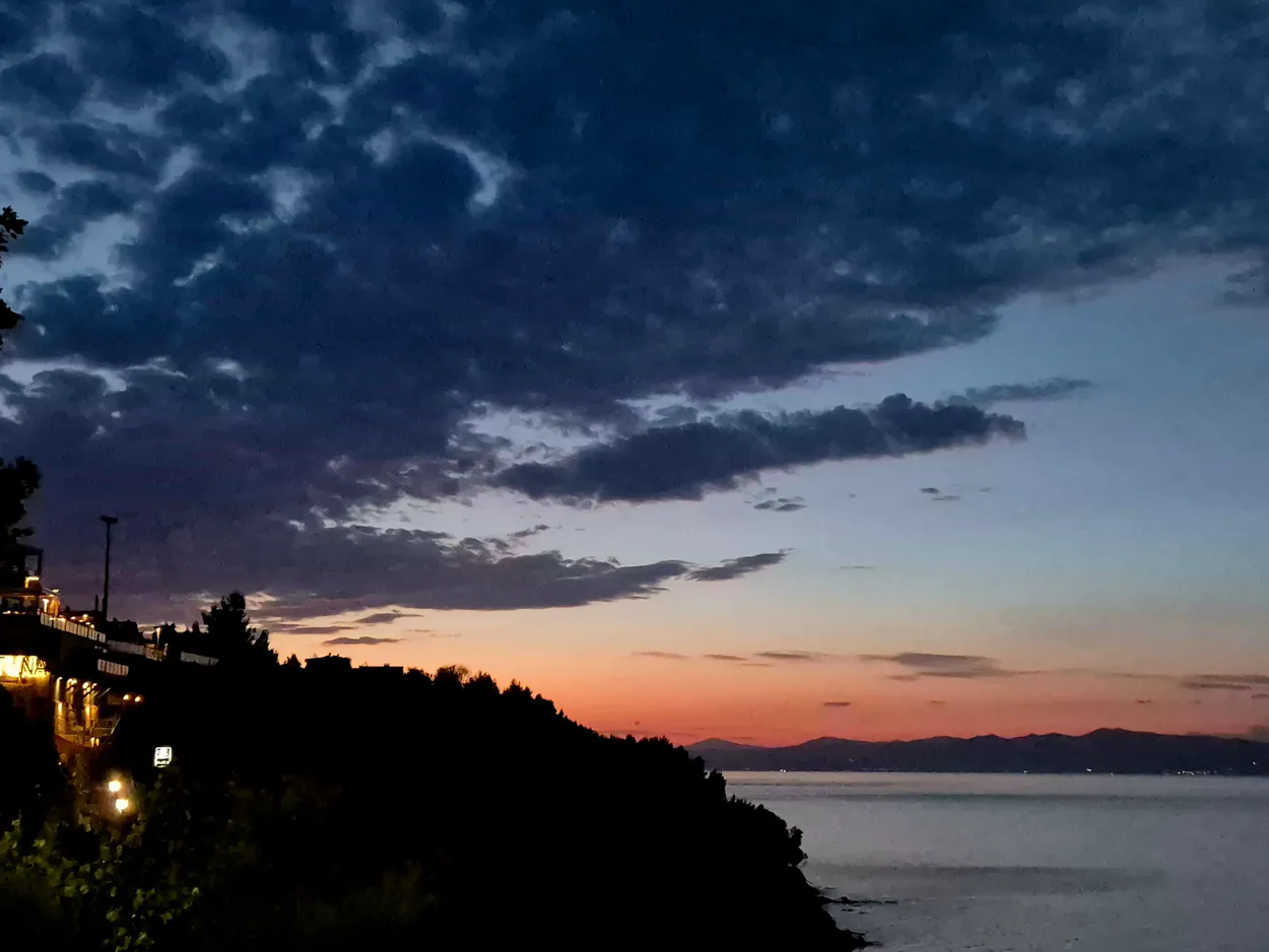 Sunset in Greece