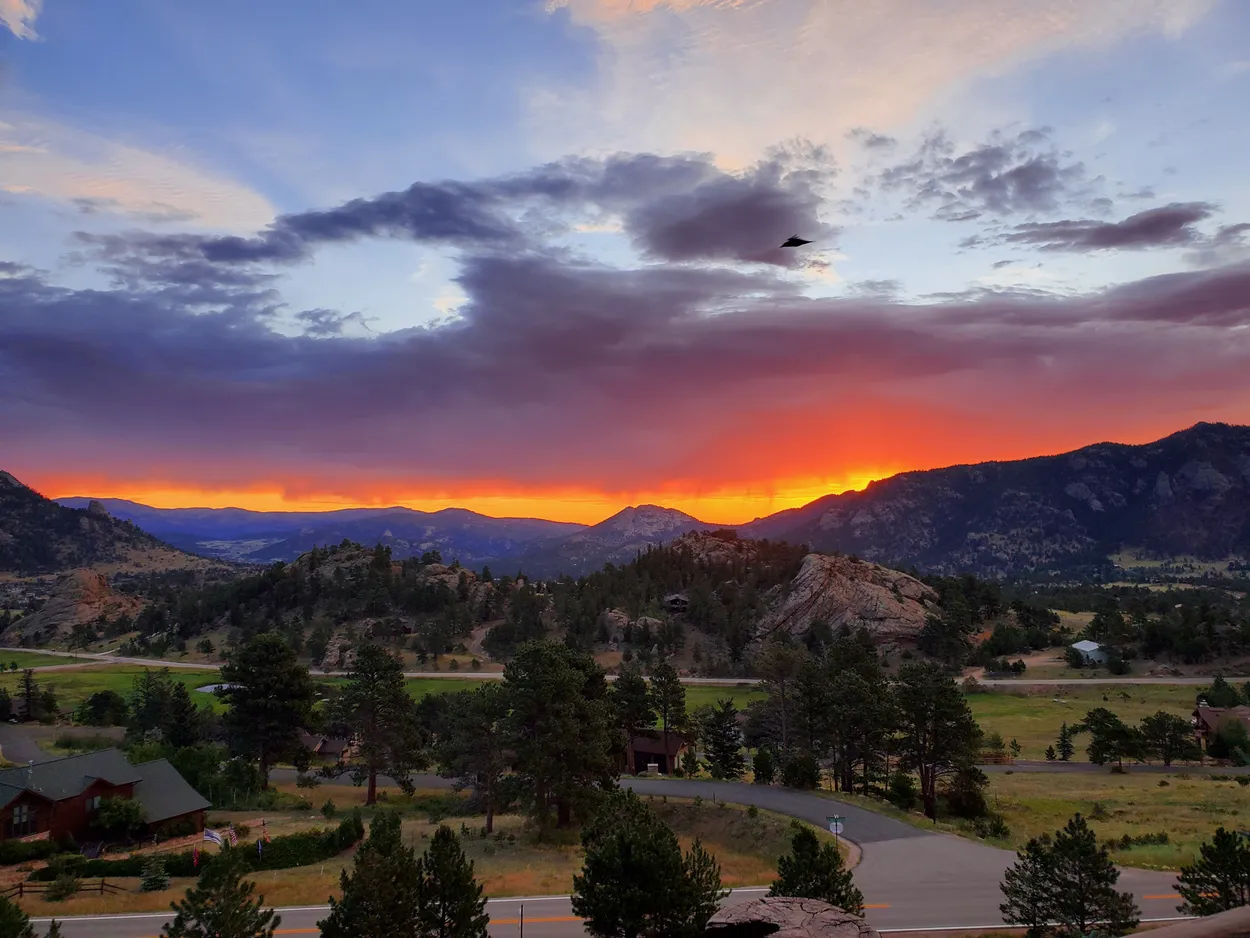 North of Denver