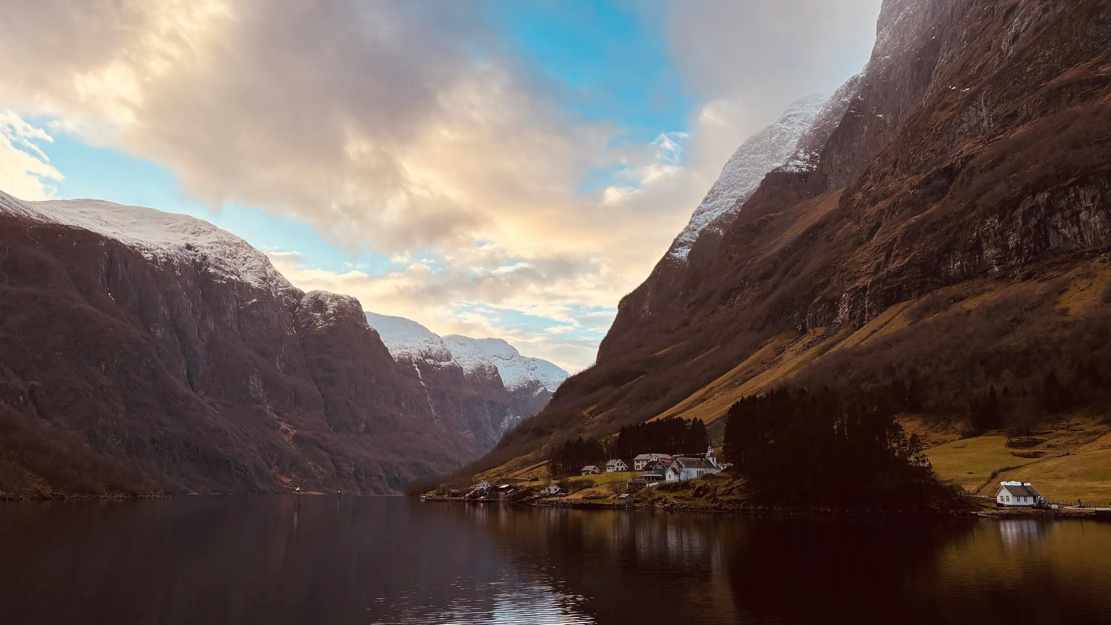 Village by the Fjord