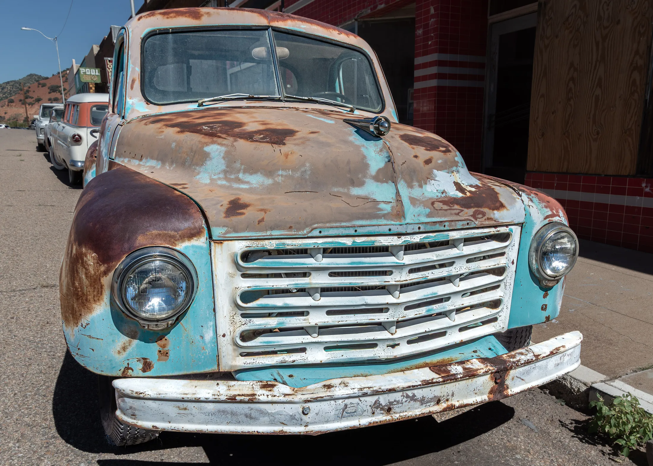 Rust on a car