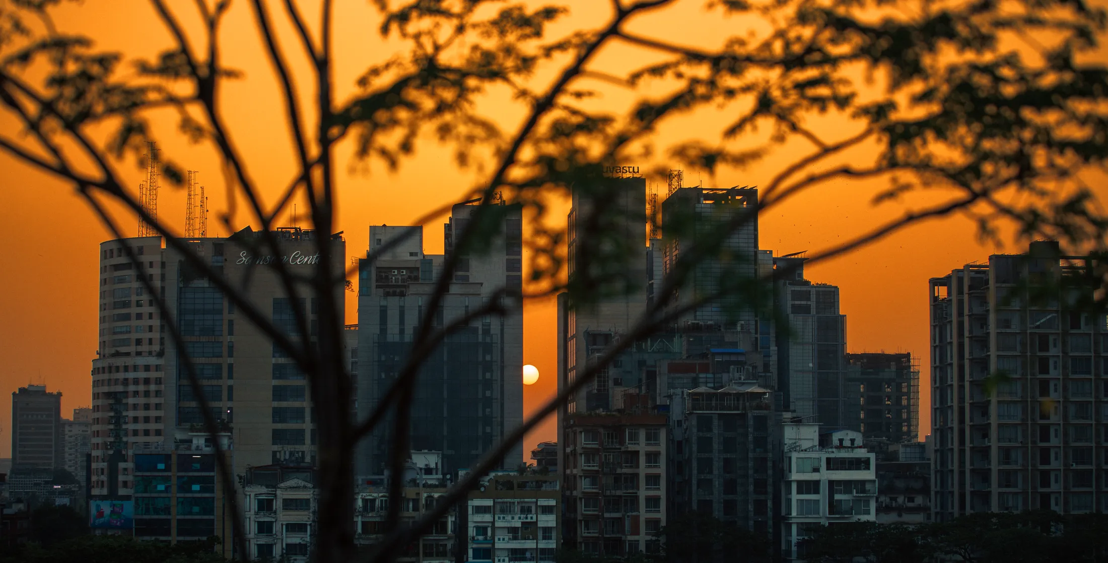sun seized by urbanised