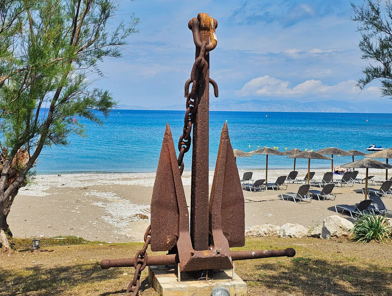 Old anchor