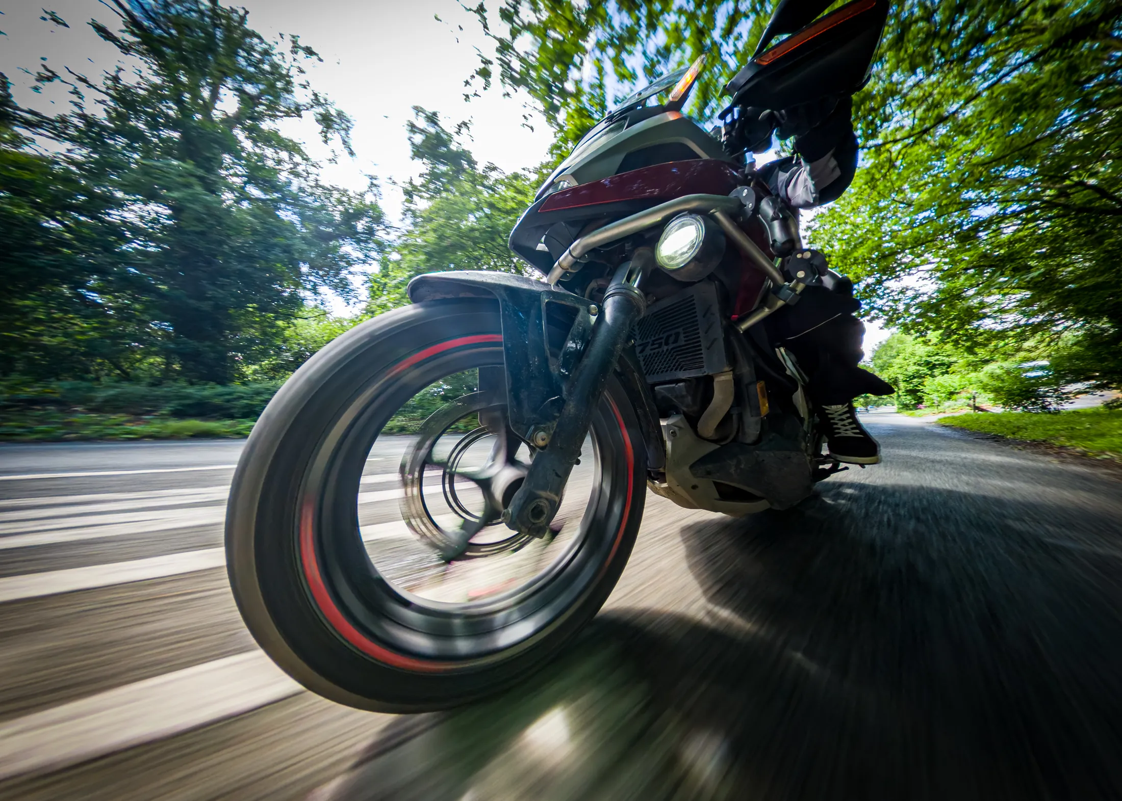 Motorbike wheel