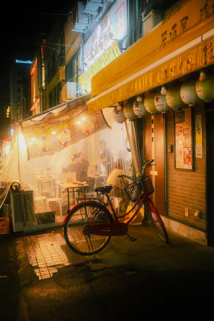 Nightime Bikes In Japan 2