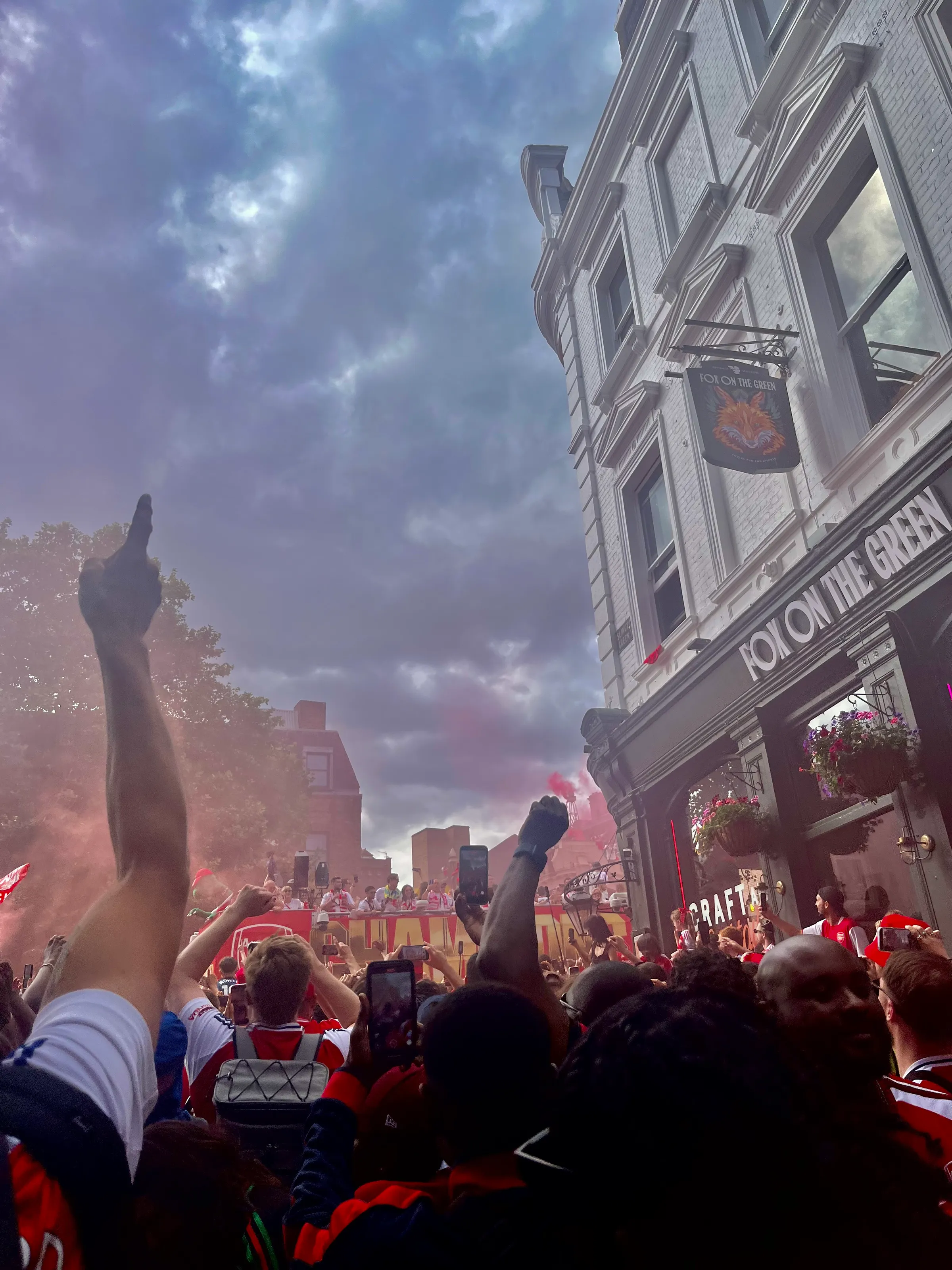 Arsenal title parade celebrations!