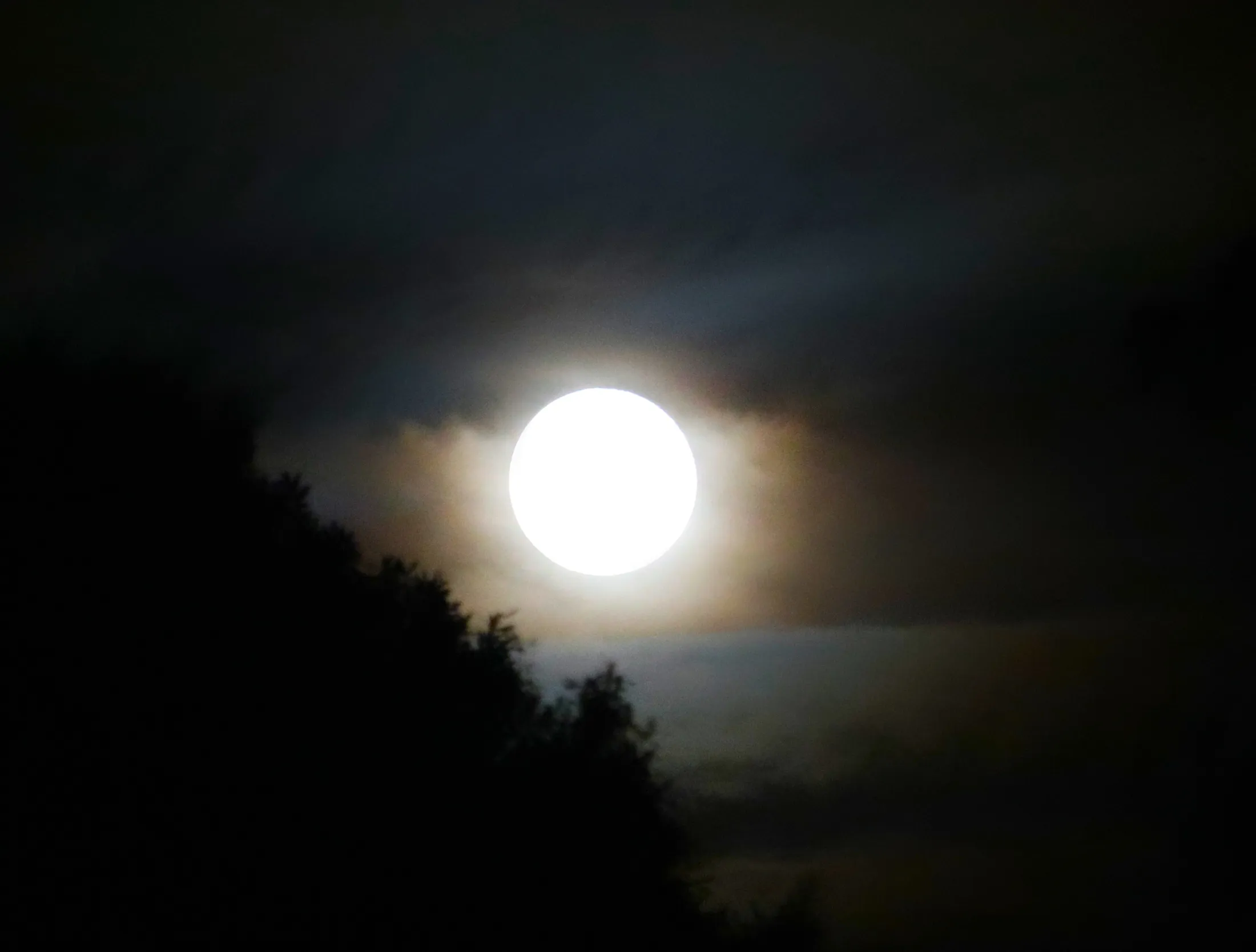 Cloudy Moon