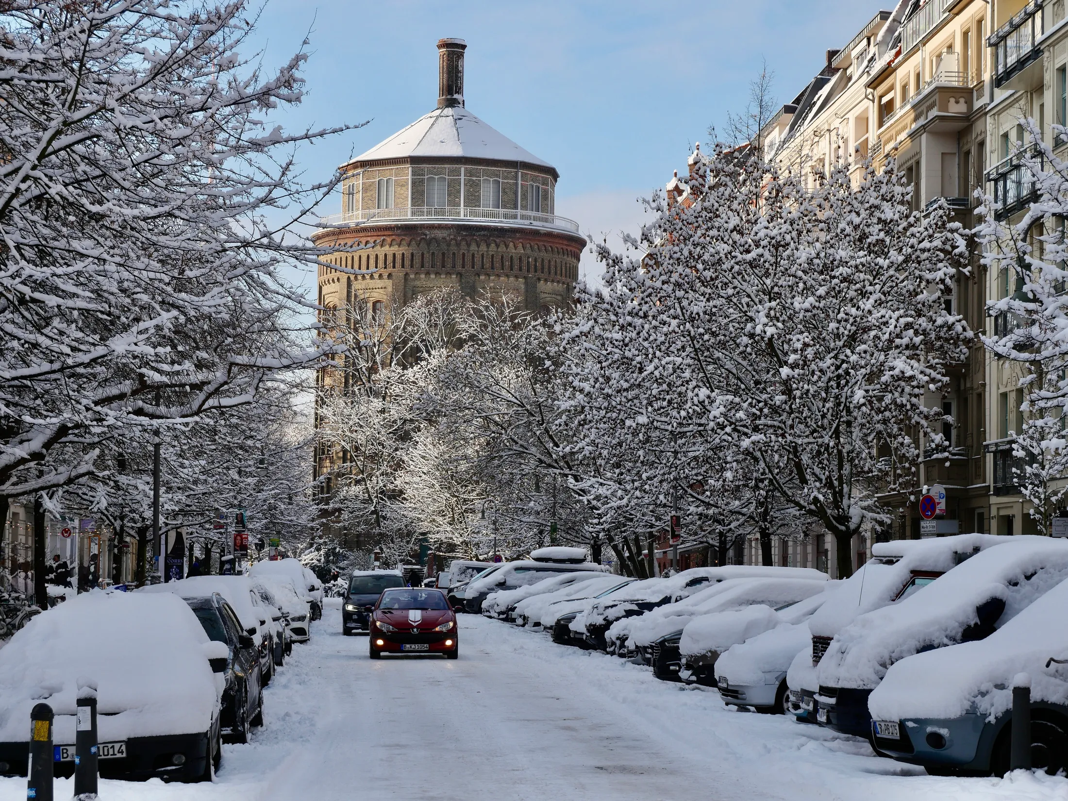 Snow in Berlin