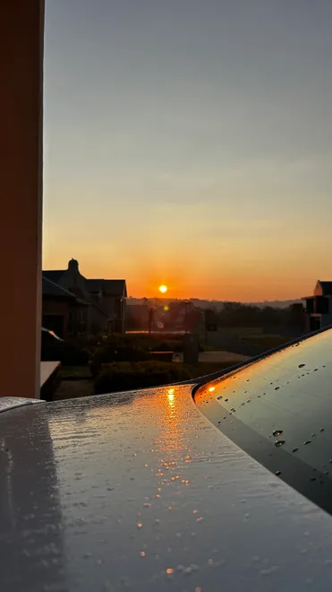 Sunrise 🌅 is different today