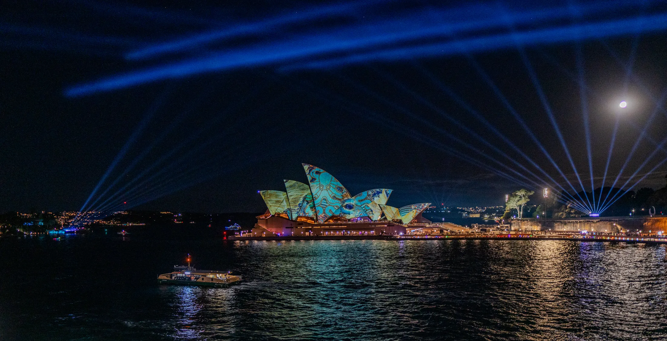 Opera House Under a Sky of Light