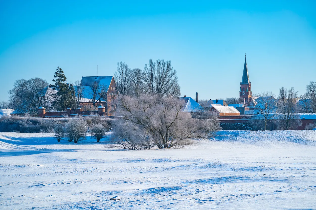 Snowy Village