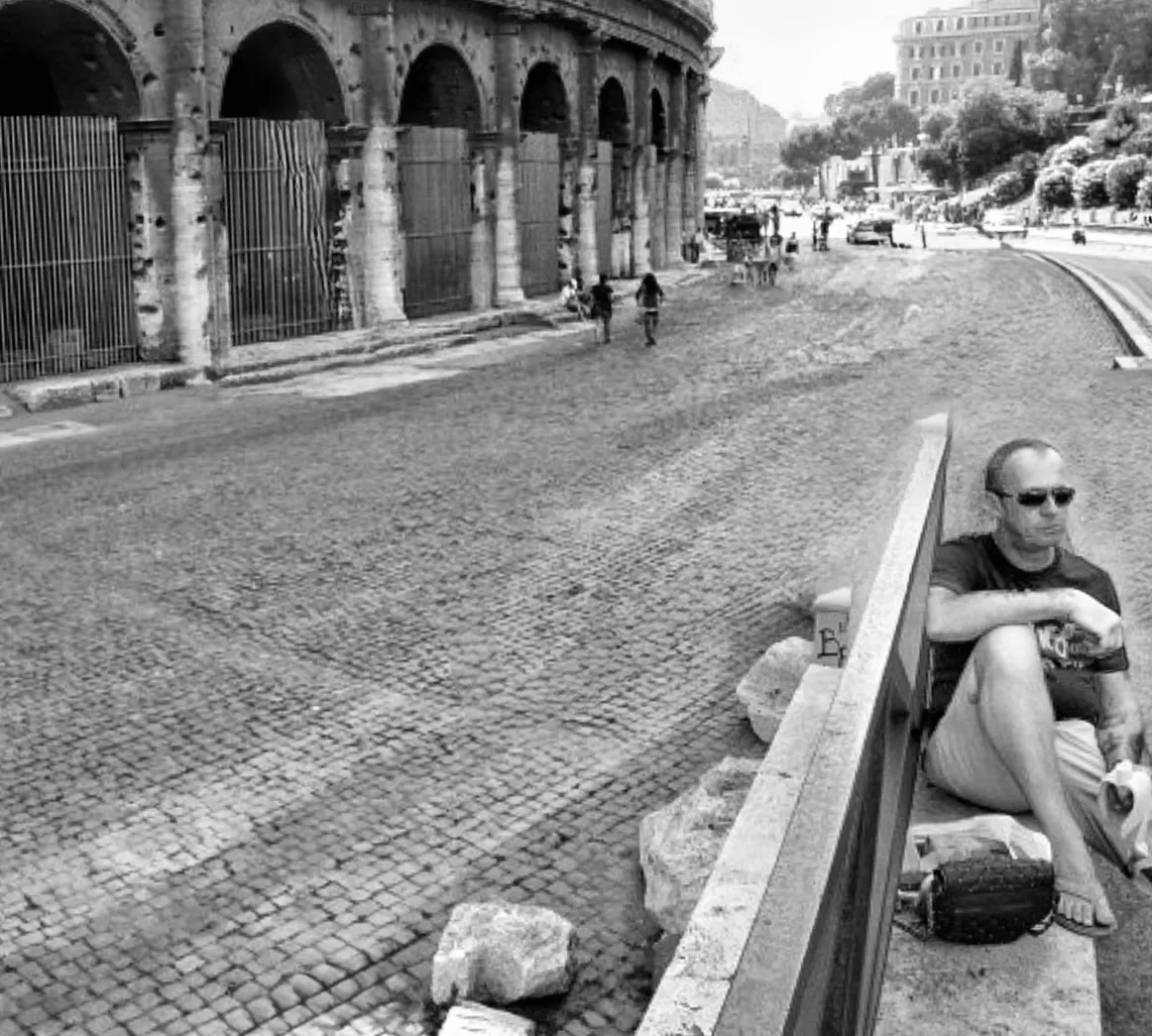 Resting in Rome