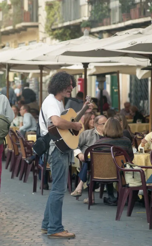 Street  Musician in Roma