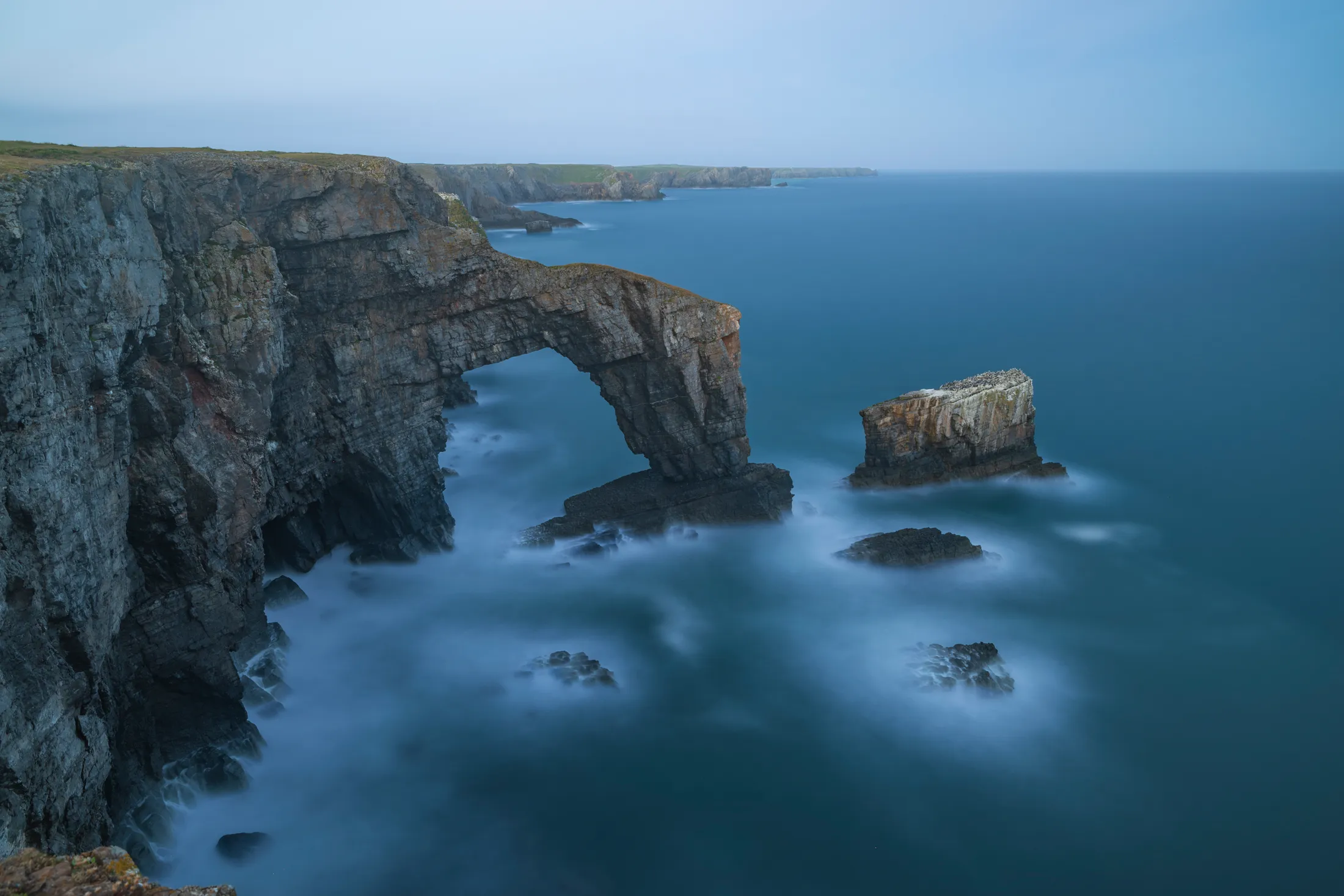 The Green Bridge of Wales
