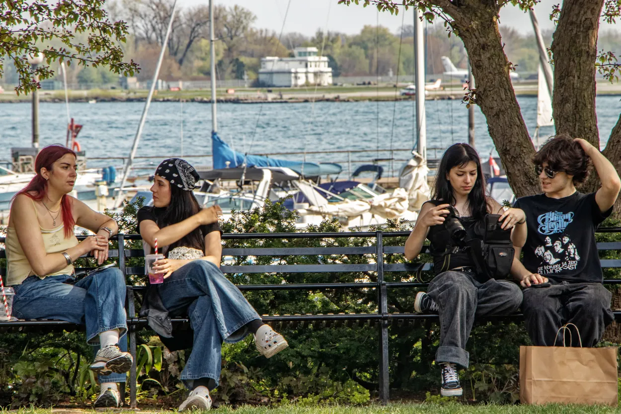 Young People at the Harbourfront
