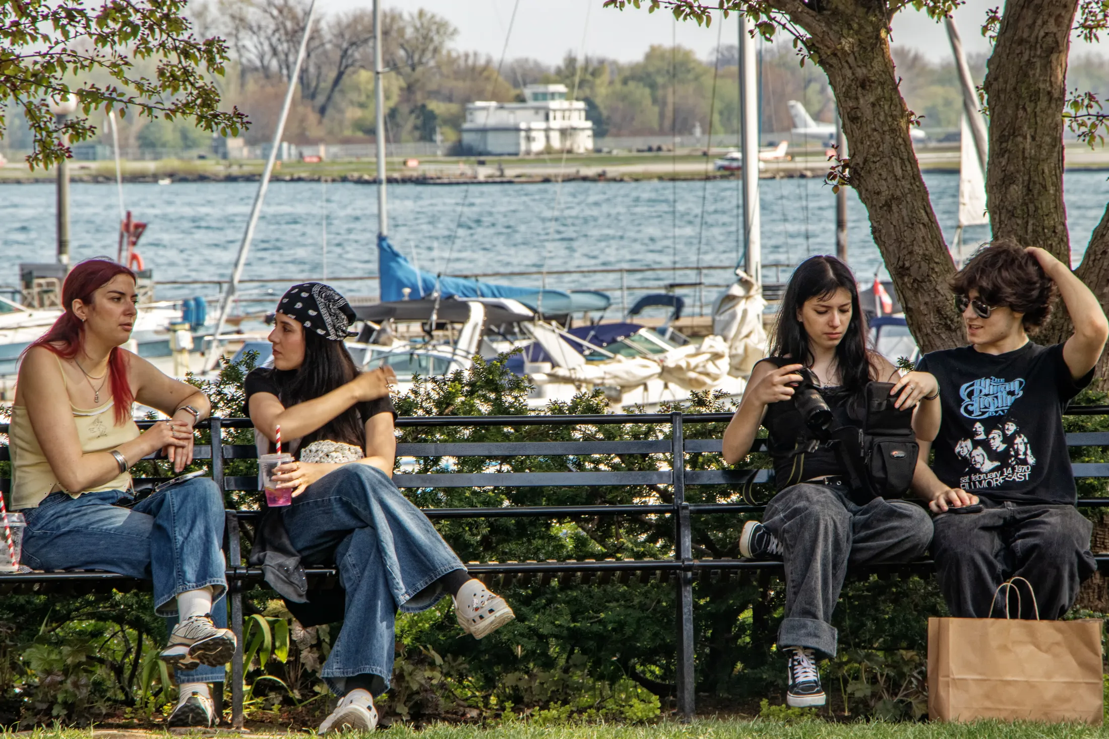 Young People at the Harbourfront