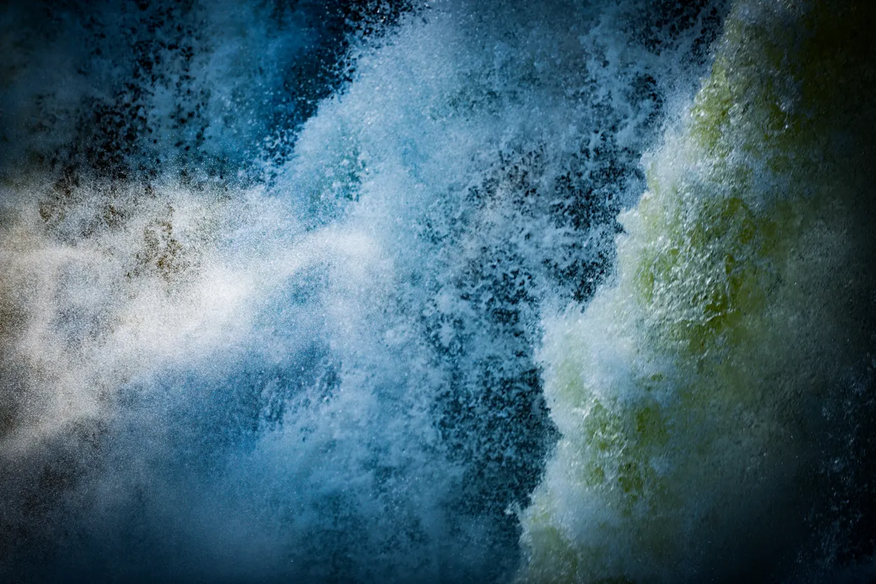 Waterfall in Sweden
