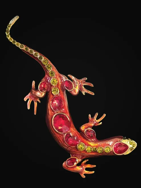 Lizard Brooch ❤️🦎
