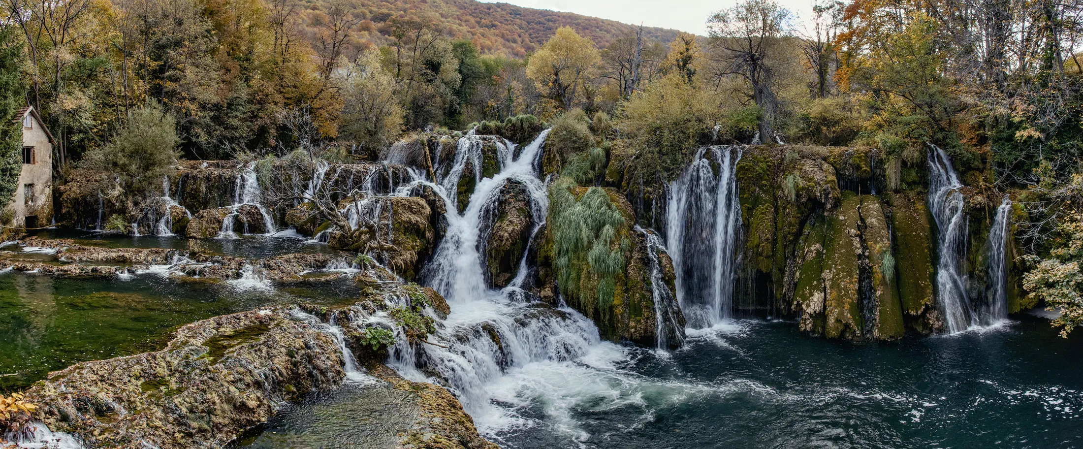 The Great Una waterfall