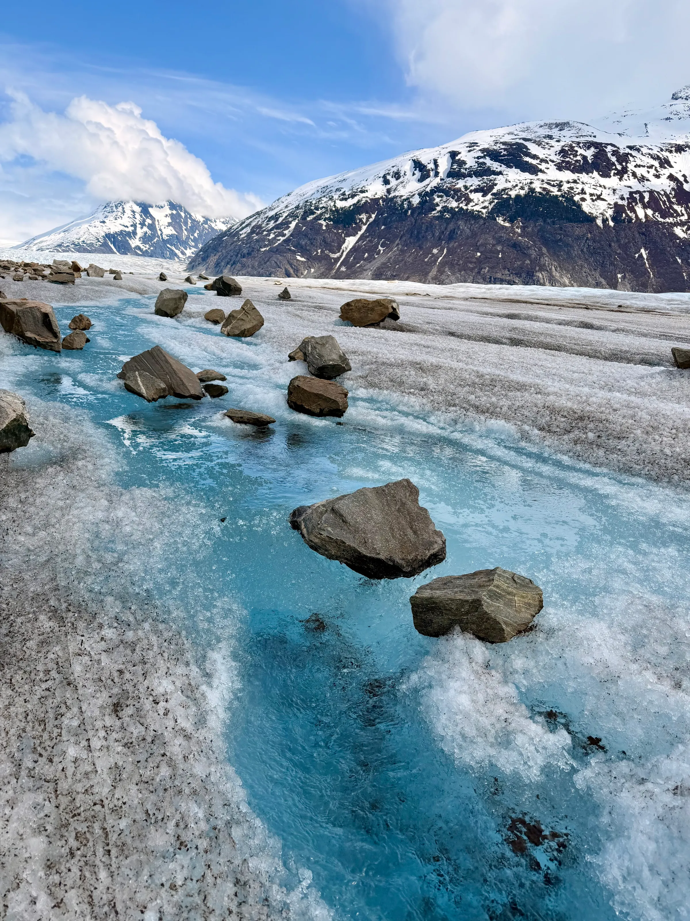 Floating rocks