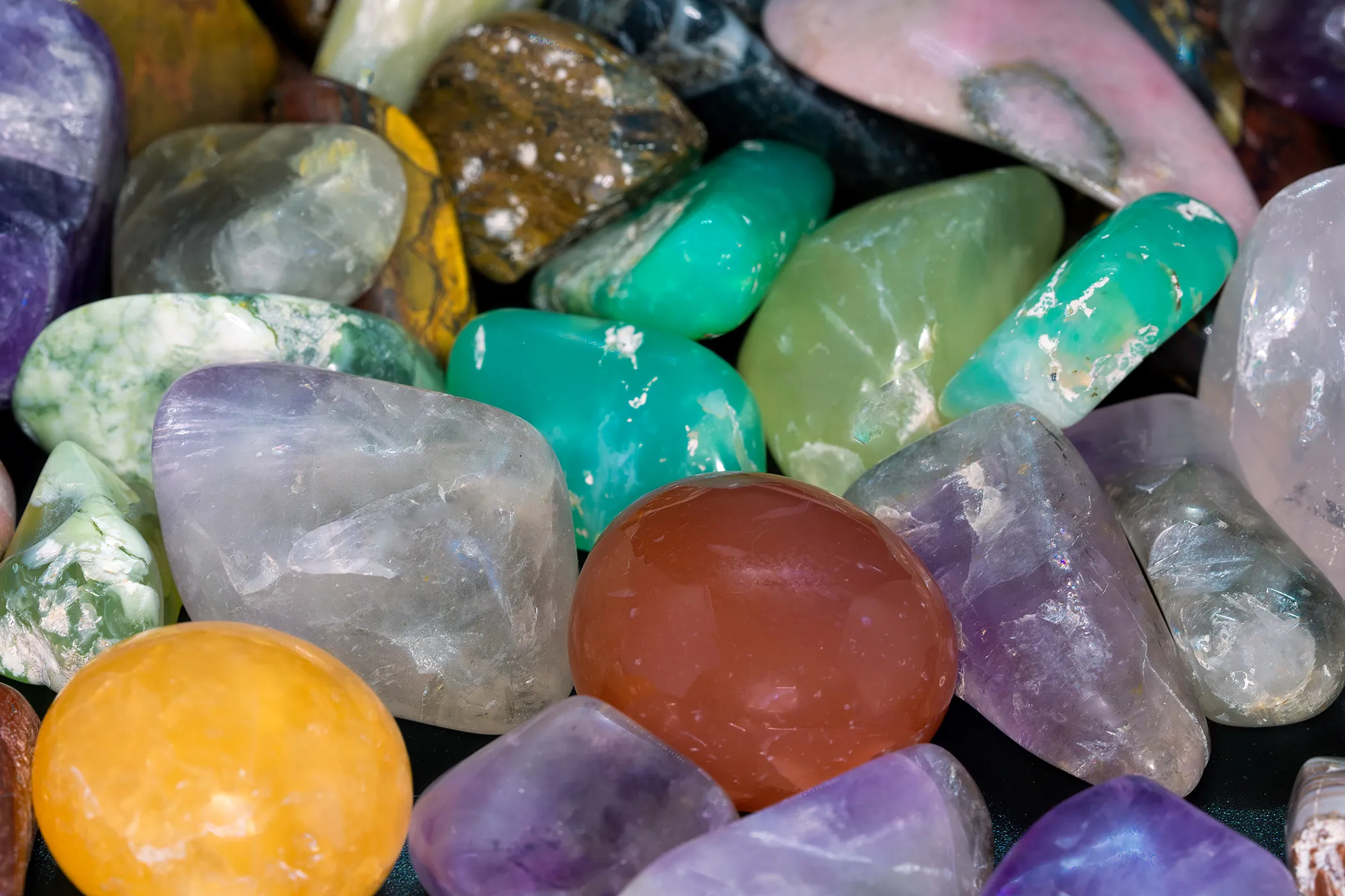 Semi precious stones