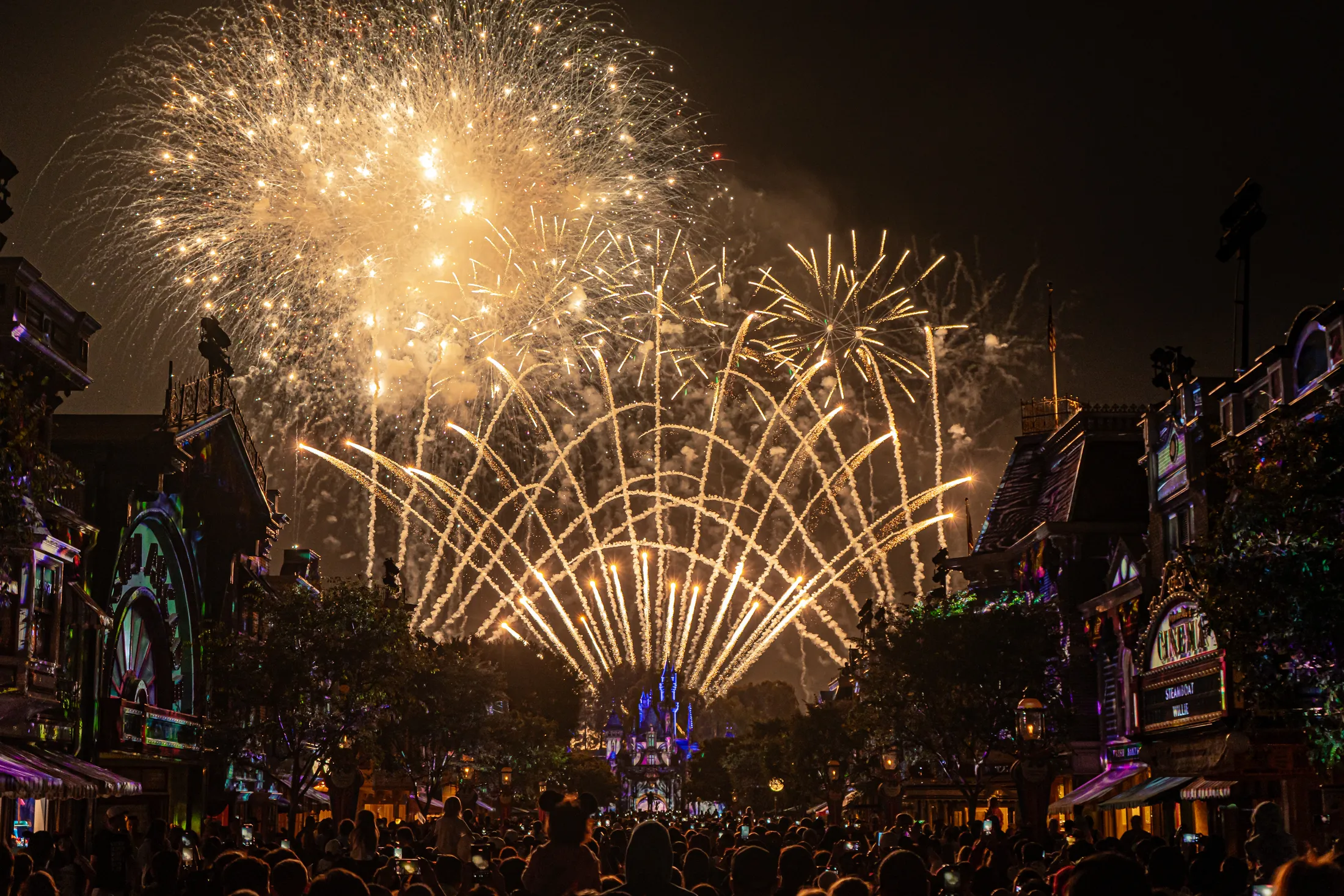 Wondrous Journeys with Fireworks at Disneyland.