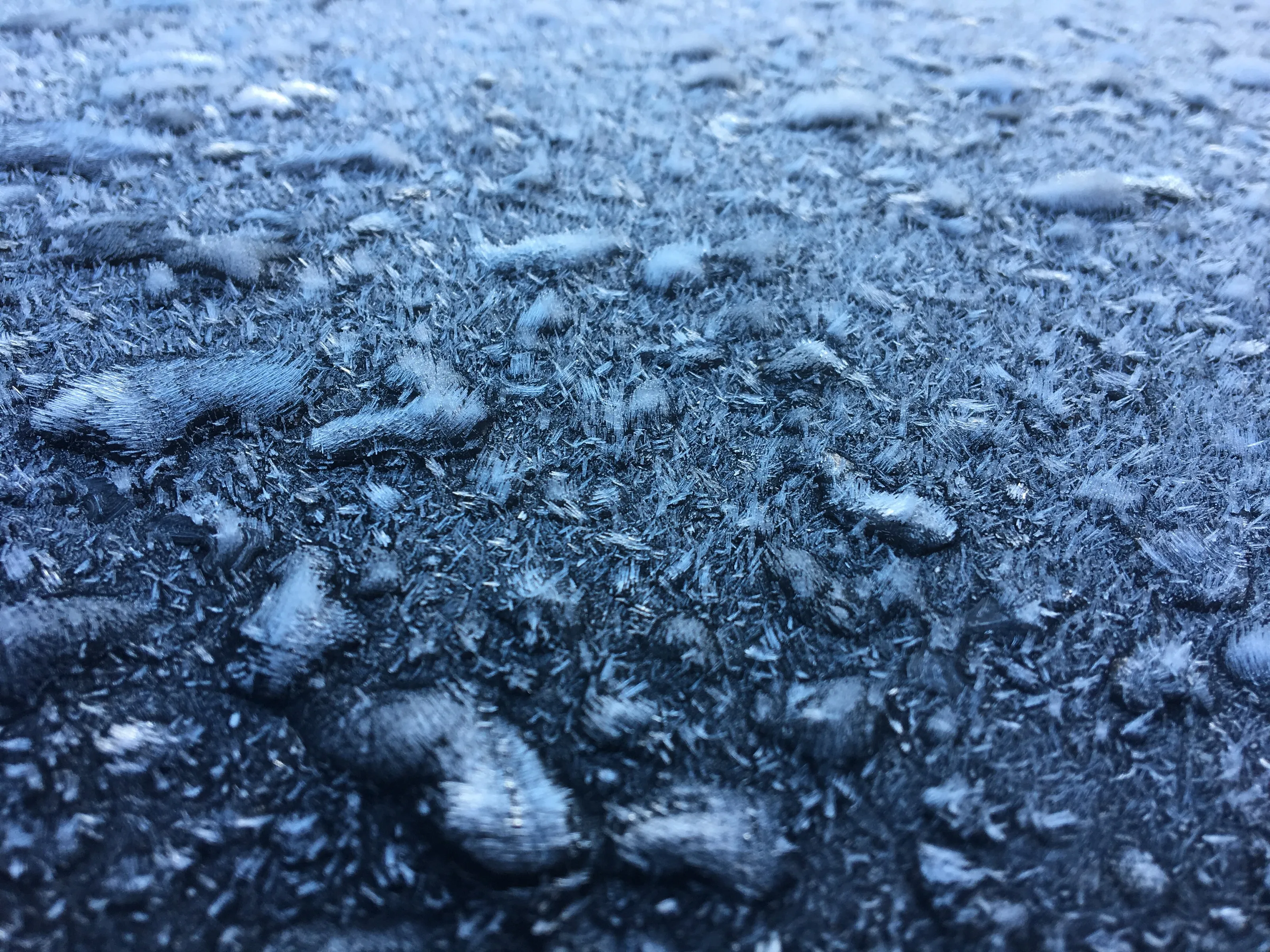 Frozen droplets